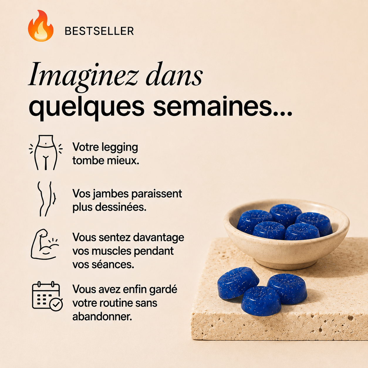 Les gummies créatine pensés pour les femmes qui veulent un corps plus tonique - Jeensu