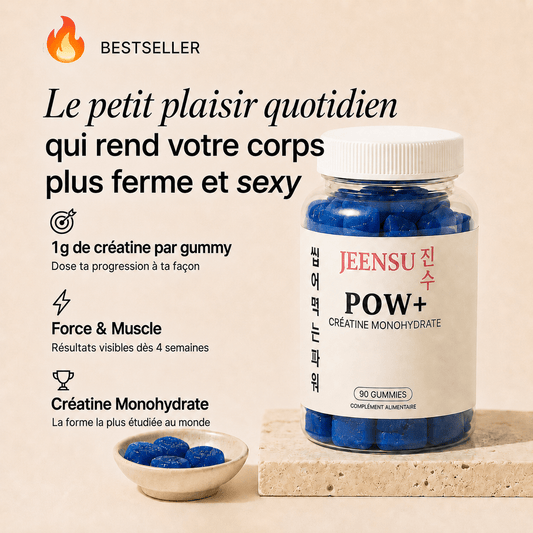 Les gummies créatine pensés pour les femmes qui veulent un corps plus tonique - Jeensu